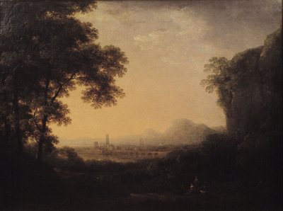 Paesaggio romantico da Carl Johan Fahlcrantz